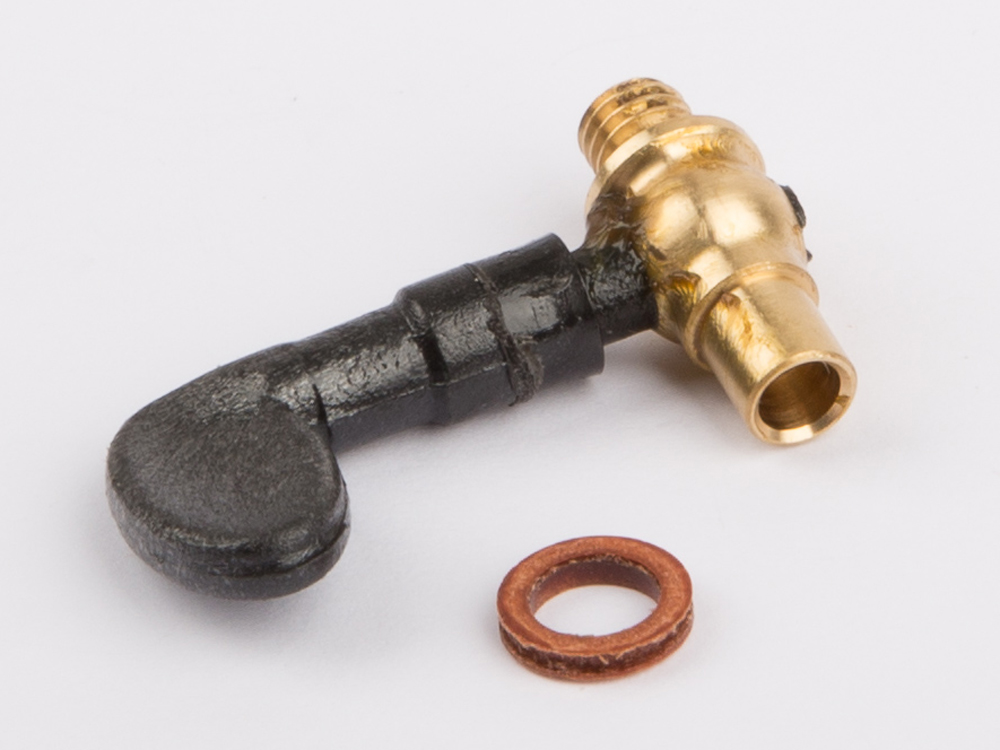 01720 Steam regulator Brass with plastic handle D366,396,406,430,496