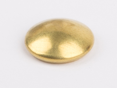 01876 4mm brass hub caps x2
