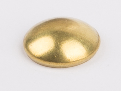 01879 5mm Brass hub caps. x2