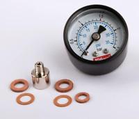 01938 Manometer D15,21.320. Rear thread M6 & Adapter M6-M5