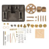 7 B1M PM Research Twin Cylinder Steam Mill Engine Machined kit.