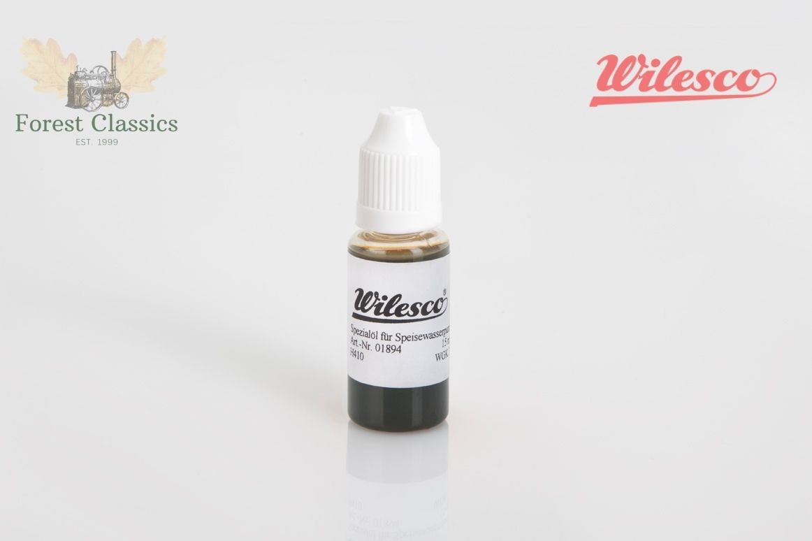 Wilesco Special oil for feed water pump D32.