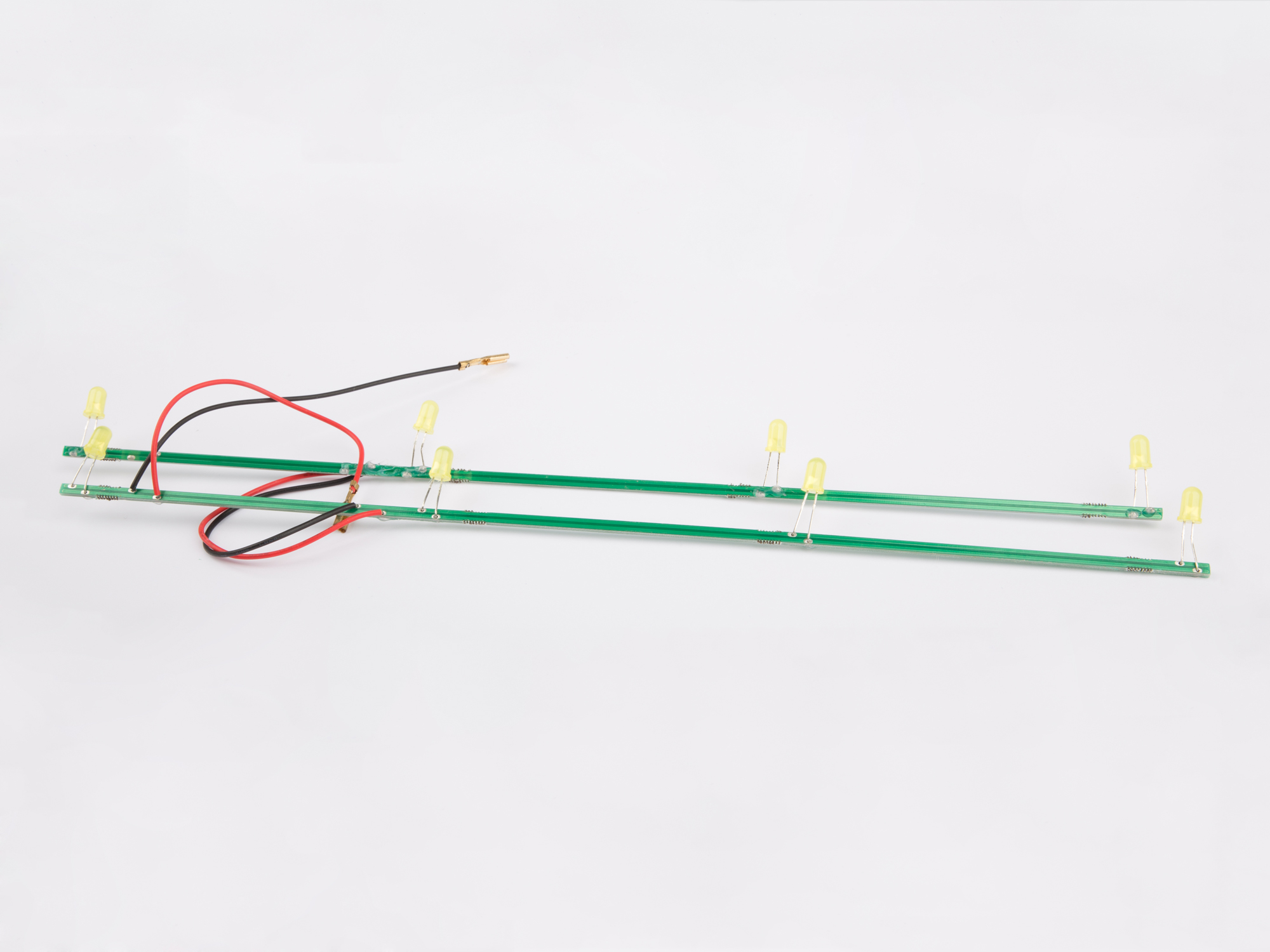 Wilesco 01925  Bulb lit rails with 8 diodes. D409