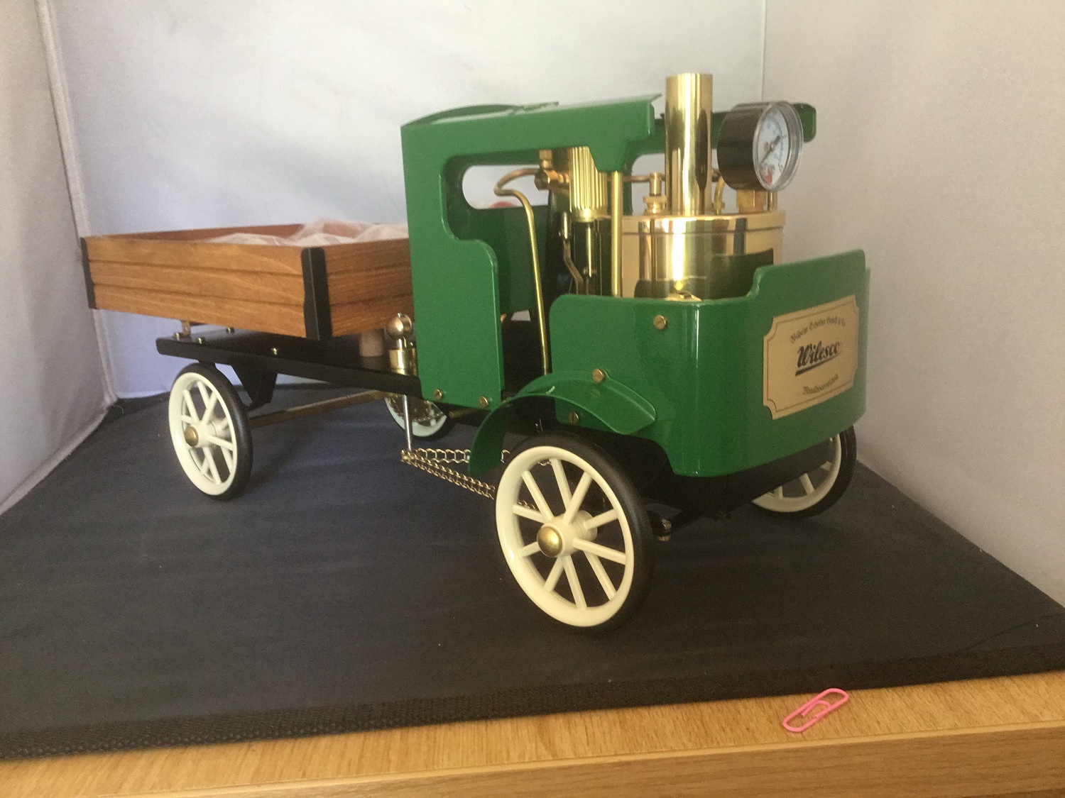 Wilesco D320 Steam Lorry scale model