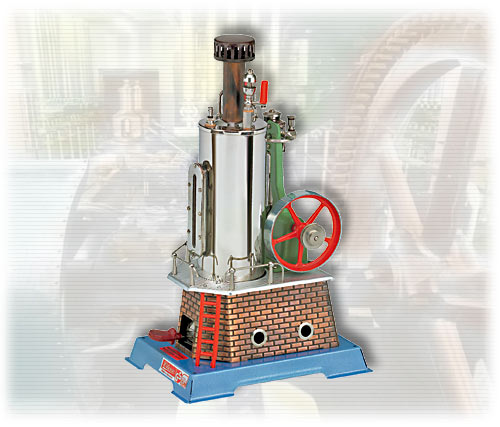 Wilesco D455 Vertical Boiler Stationary Steam Engine
