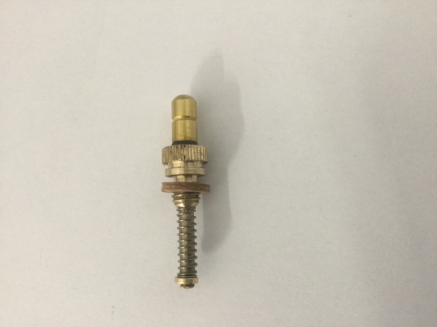 Wilesco safety valve coarse thread for pre 1990 engines (BRASS)