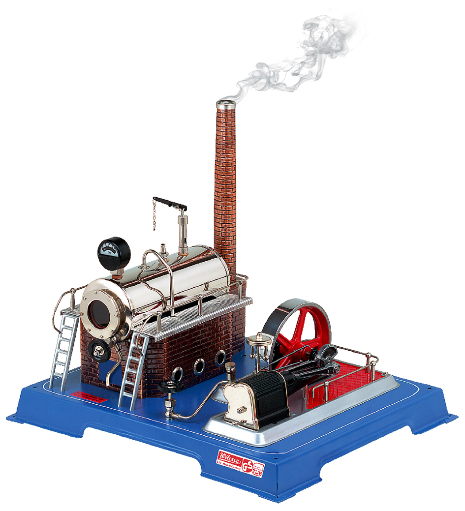 Wilesco D20 Stationary Steam Engine With Steam Regulator