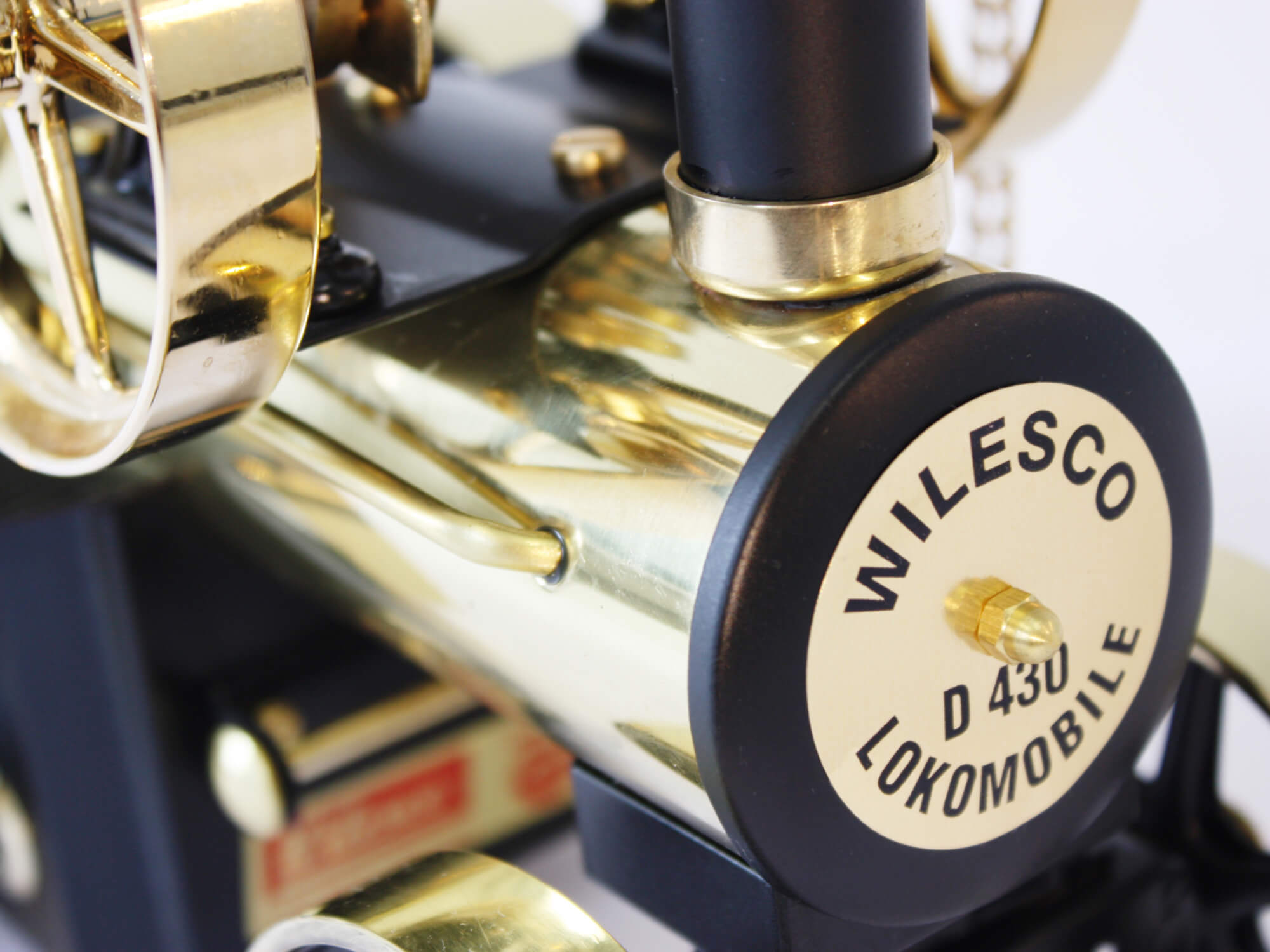 Wilesco D430 Steam powered Locomobile